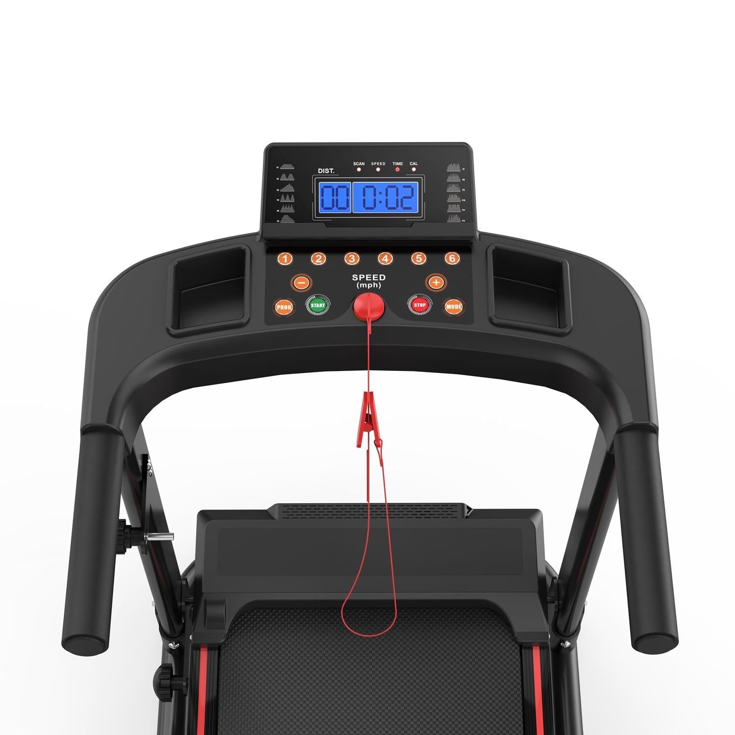 Home Use Foldable Portable 2.5HP Heavy-duty APP Controlled Fitness Walking Machine