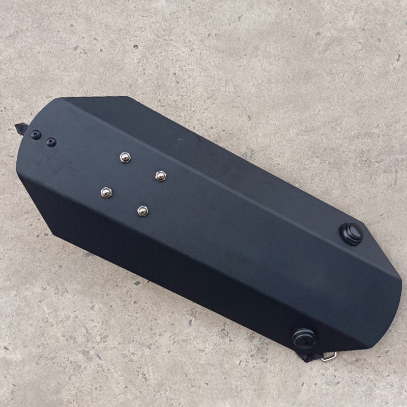 1pc High-strength Aluminum Alloy Tactical Training Arm Shield, 17.5-inch X6.5-inch Handheld Compact Protective Shield, Ergonomically Designed For Comfortable Grip, Ideal For Outdoor Hiking, Forest Exp