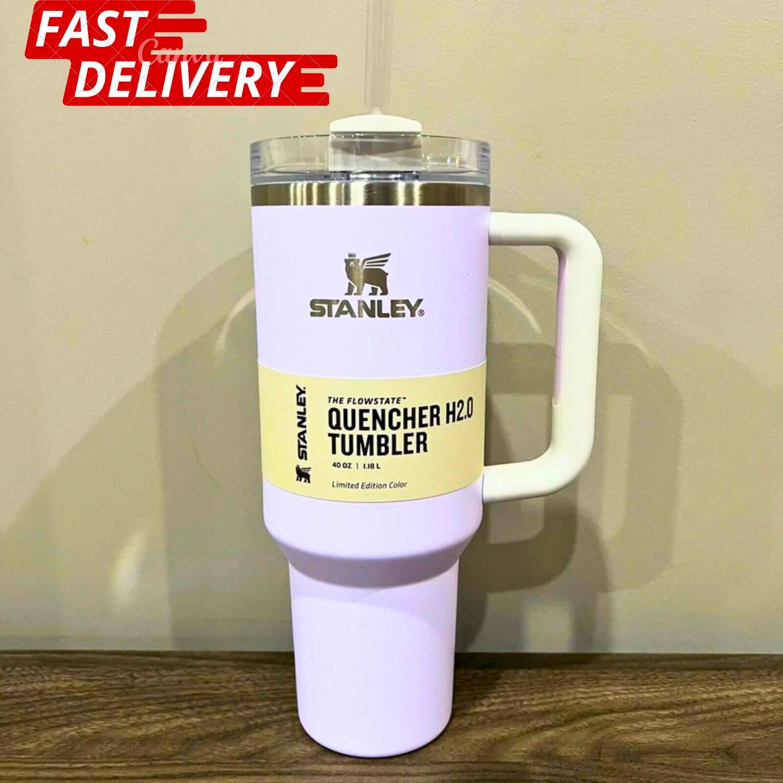 Stanley The Quencher H2.0 Flowstate 40oz Tumbler -LIMITED EDITION Lavender Color
