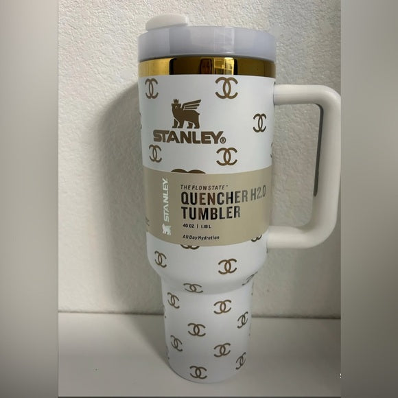 Original Stanley 40oz H2.0 Quencher – White | NWT | Premium Hydration