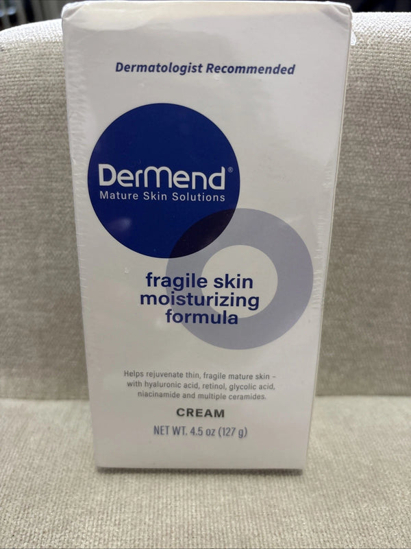Dermend Fragile Skin Moisturizing Formula Cream – 4.5 Oz