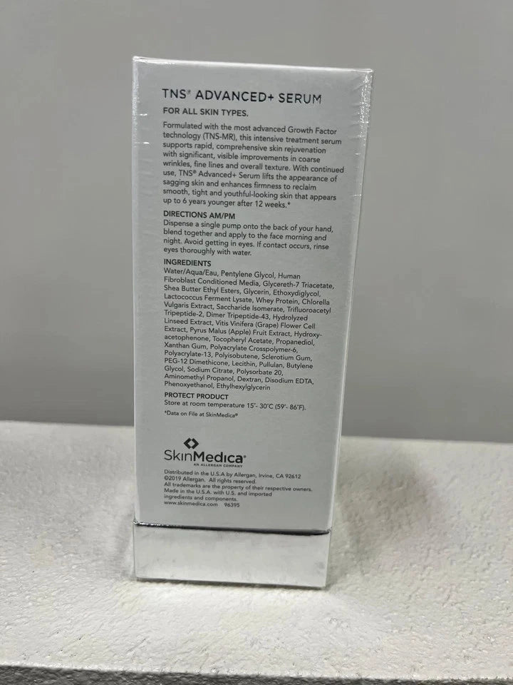 SkinMedica TNS Advanced+ Serum – 1 oz NIB