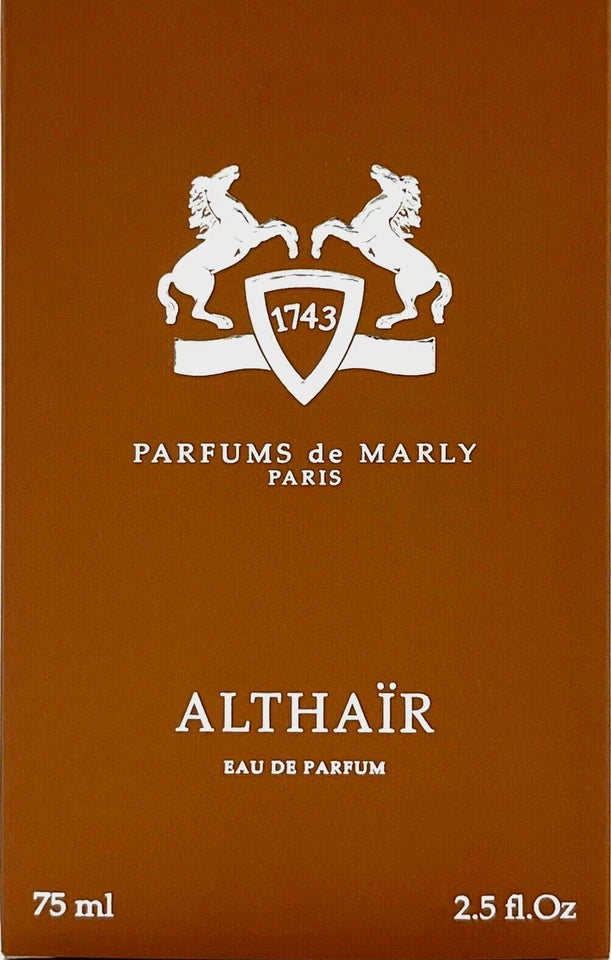 Parfums de Marly Althaïr Eau de Parfum Spray for Men – 2.5 oz / 75 ml | Brand New